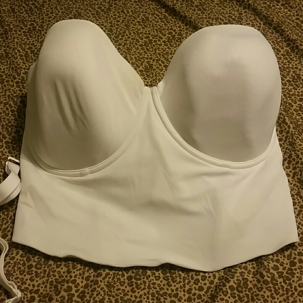 White Cacique Longline Bra 40 G